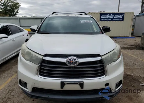 2015 Toyota Highlander Xle from USA, damaged, VIN 5TDKKRFH9FS088931